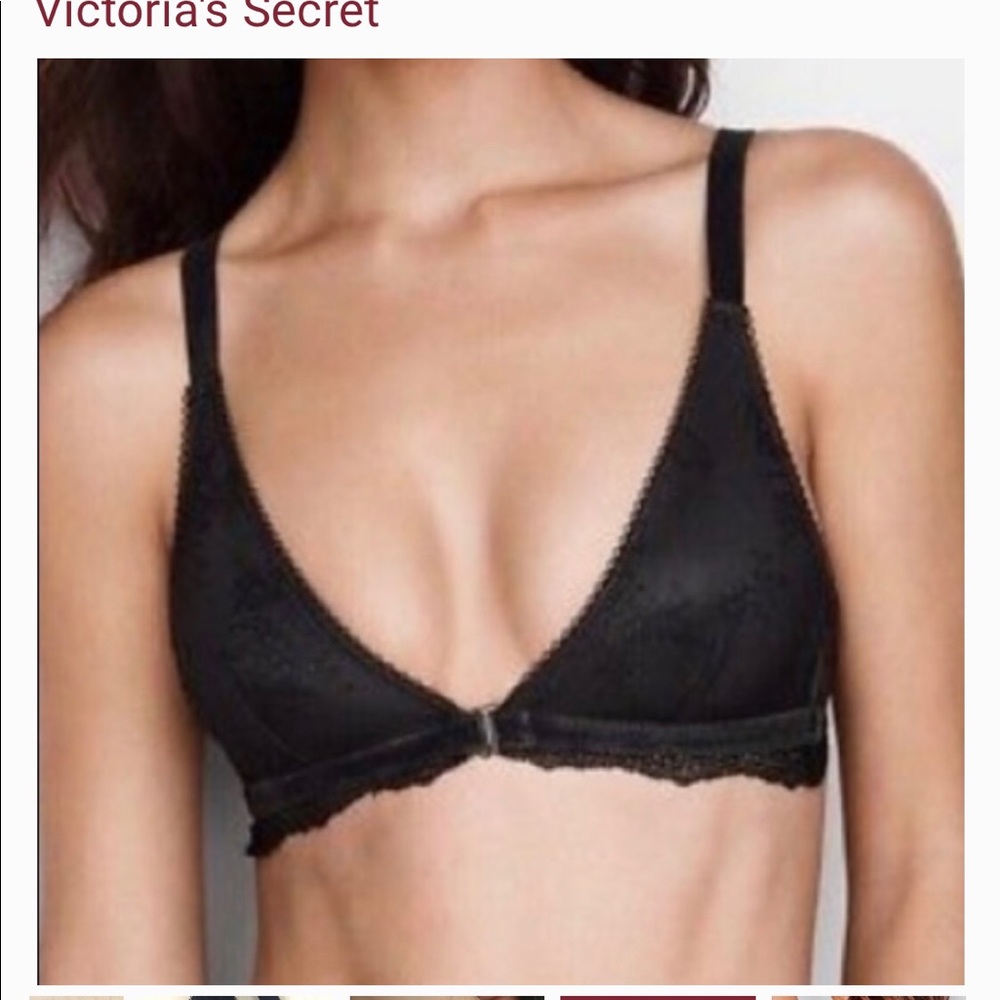 Victoria’s Secret NWOT Lace and Velvet Bralette